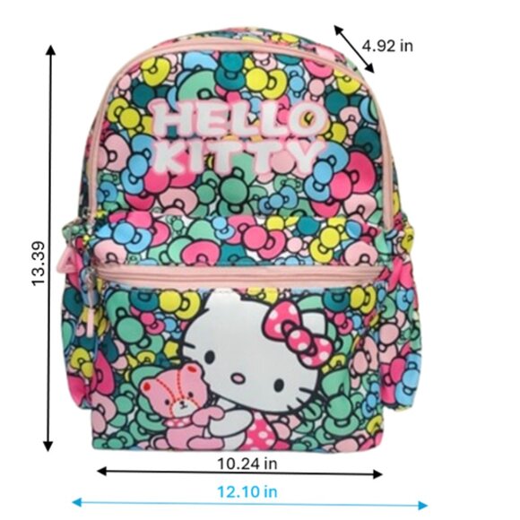 NIB 4 Piece Hello Kitty Backpack Set - Picture 6 of 16